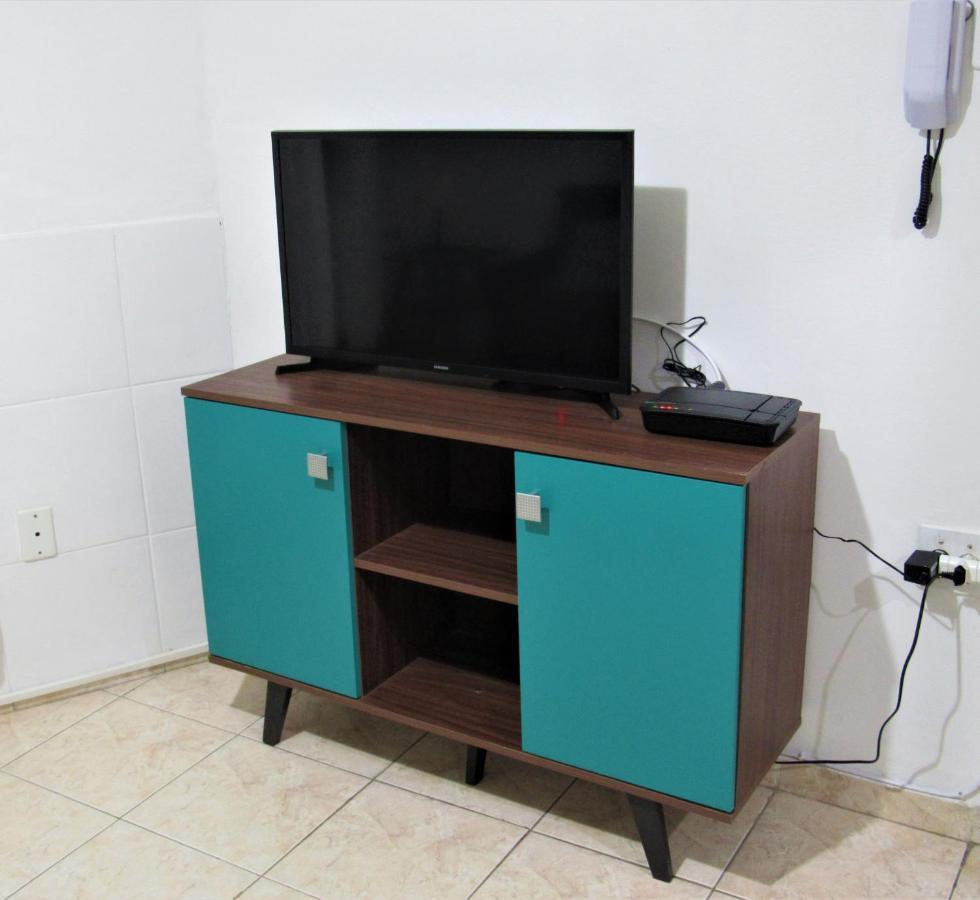 Apto pé na areia com vista para o mar e Wifi Praia Grande  Exterior foto